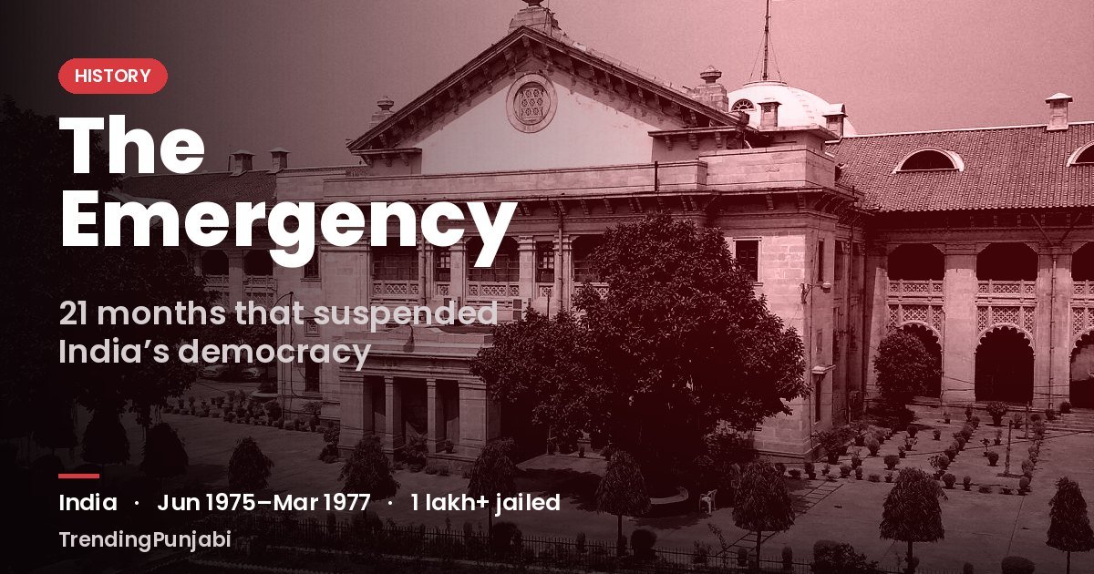 The Emergency, 1975–77: The Verdict, the Midnight Knock, the Morcha and the Vote That Ended It