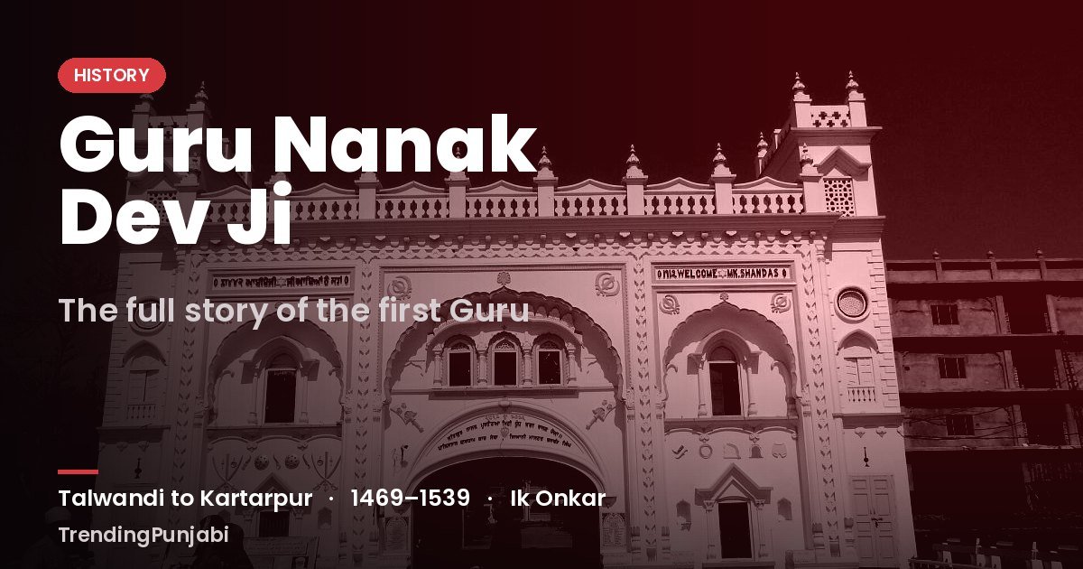 Guru Nanak Dev Ji: The River, the Road and the Village Where Sikhism Began