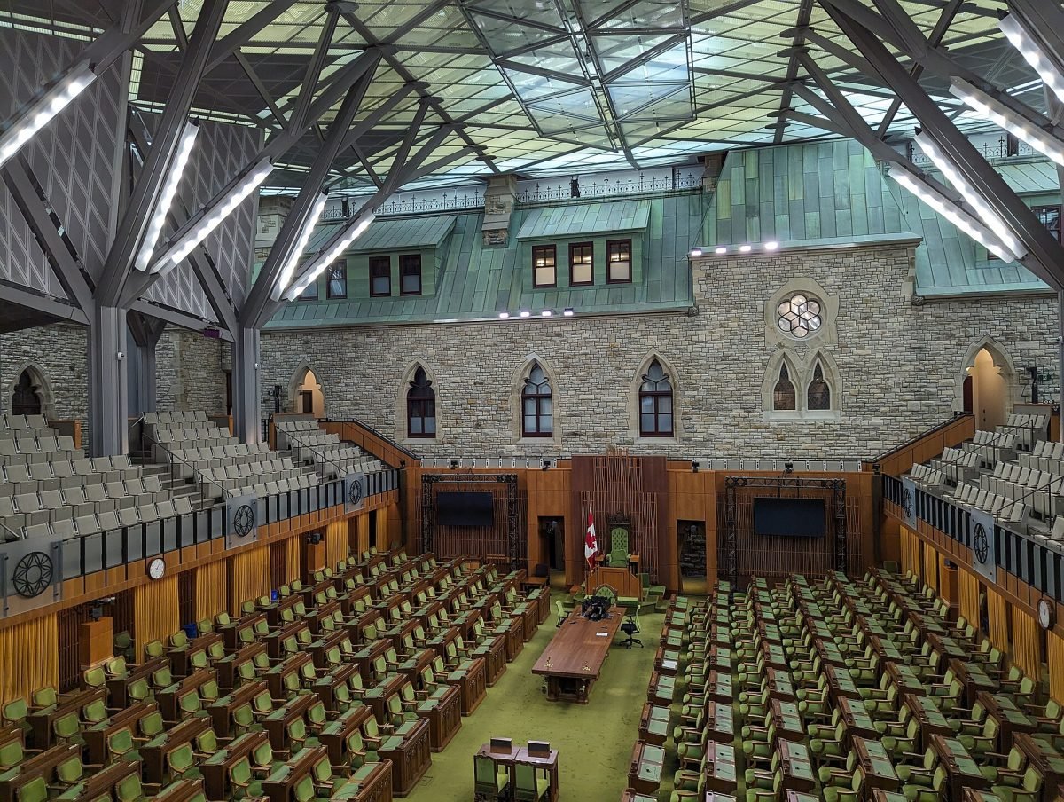 The stone West Block building on Parliament Hill, Ottawa, which houses the House of Commons