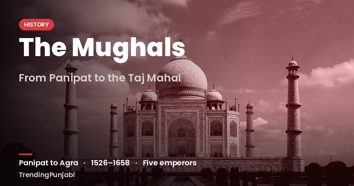 The Mughals, From Panipat to the Taj Mahal: Five Emperors, the Good and the Bad