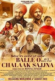 Balle O Chalaak Sajjna (2023) Punjabi Movie Poster