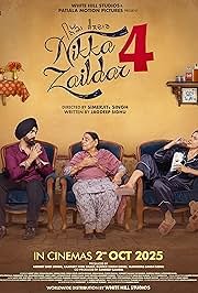 Nikka Zaildar 4 (2025) Punjabi Movie Poster