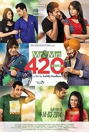 Mr. & Mrs. 420 (2014) Punjabi Movie Poster