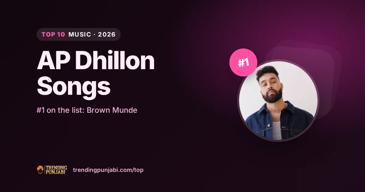 Top 10 AP Dhillon Songs