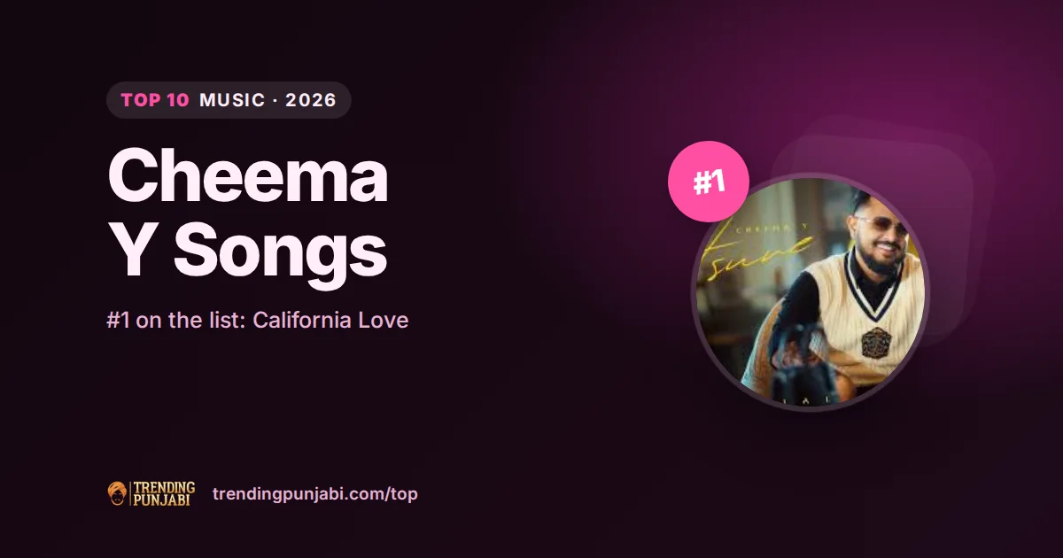 Top 10 Cheema Y Songs