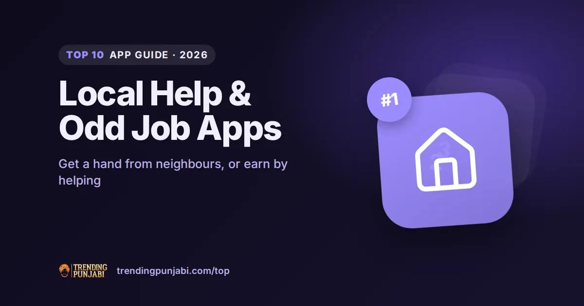 Top 10 Local Help & Odd Job Apps for iPhone (2026)