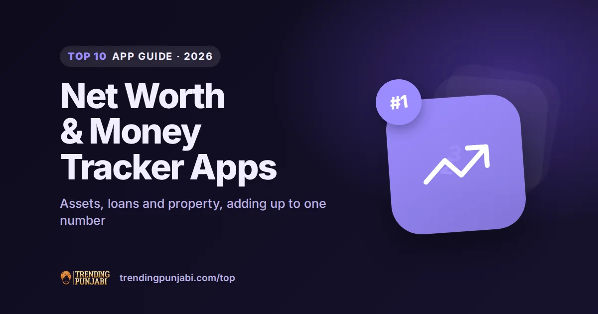 Top 10 Net Worth & Money Tracker Apps for iPhone (2026)