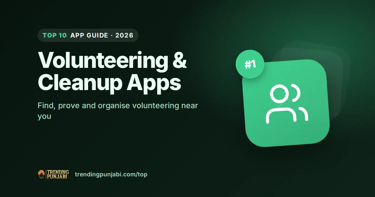 Top 10 Volunteering & Community Cleanup Apps (2026)
