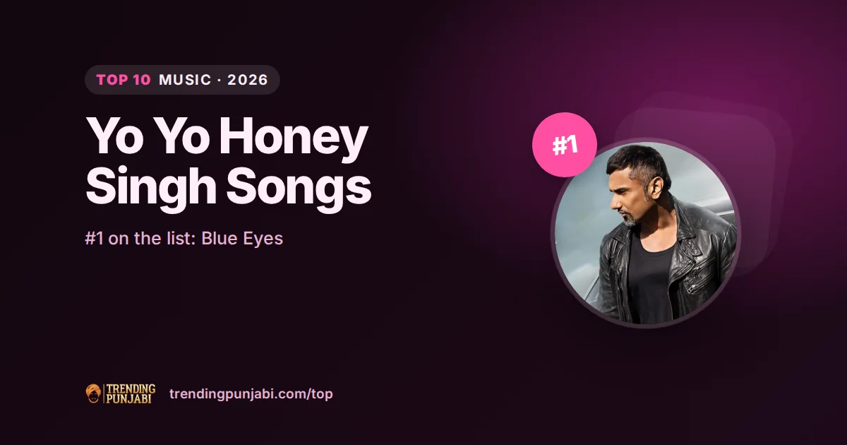 Top 10 Yo Yo Honey Singh Songs